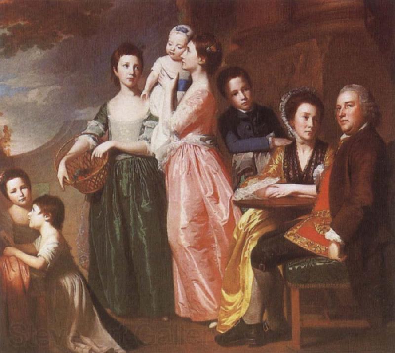 George Romney THe Leigh Family